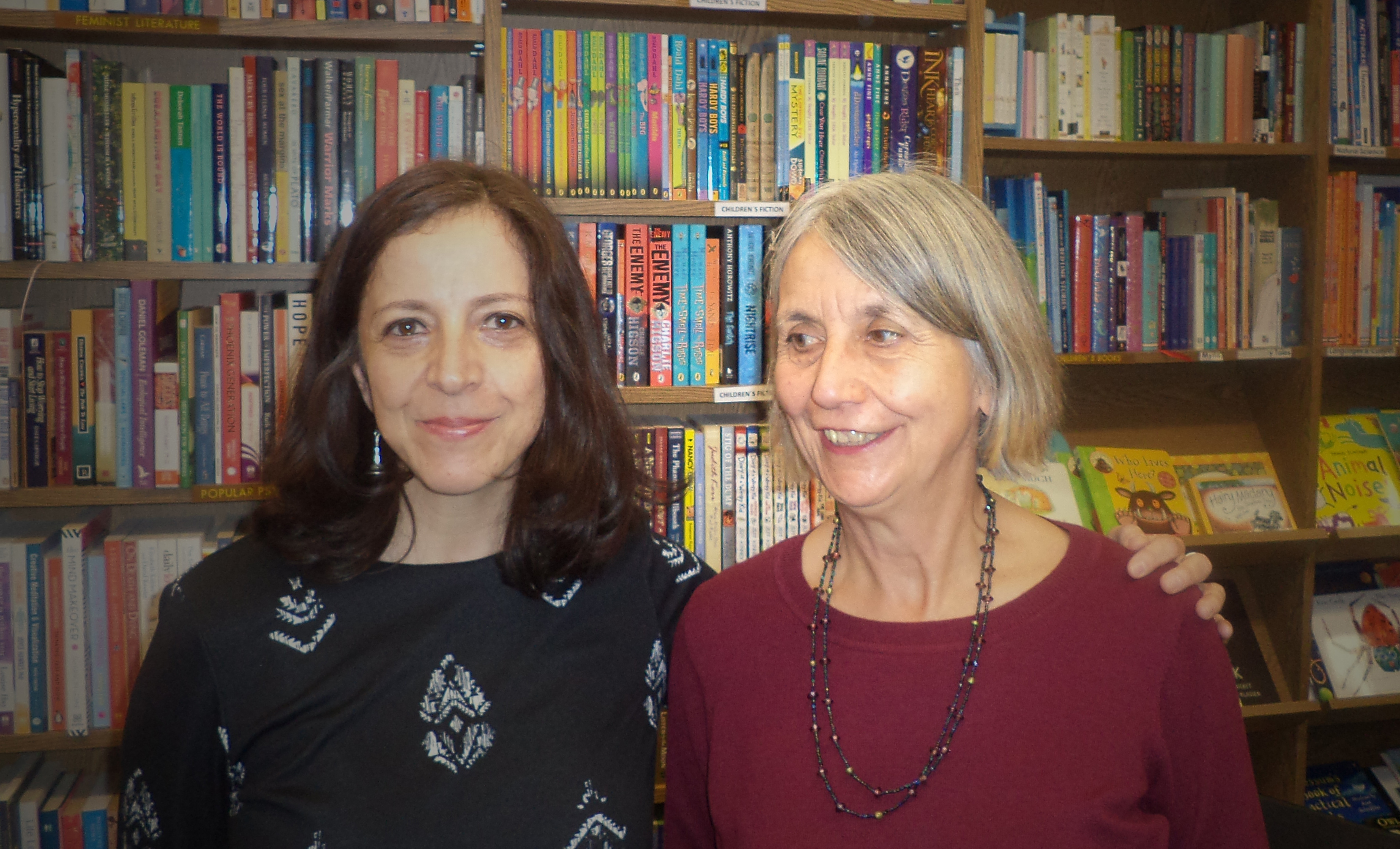 With_publisher_AnnCotterrell_NorthwayBooks_BritishBookshop_Frankfurt-am-Main_Oct_22_2015 With_publisher_AnnCotterrell_NorthwayBooks_BritishBookshop_Frankfurt-am-Main_Oct_22_2015